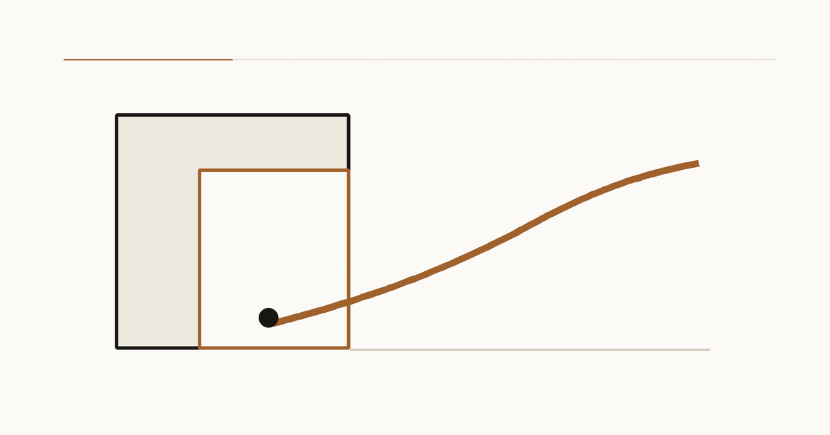 A copper path begins at an open doorway and continues beyond the frame.